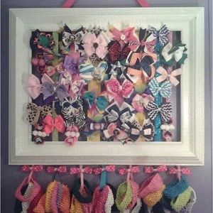 Handmade Bow Holders. Custom made to order